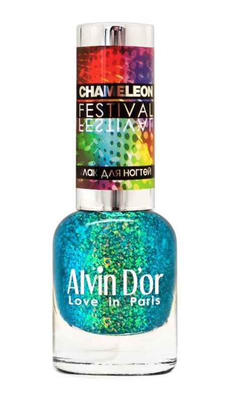 .Alvin D`or Nail polish Chameleon Festival tone 7108 15ml